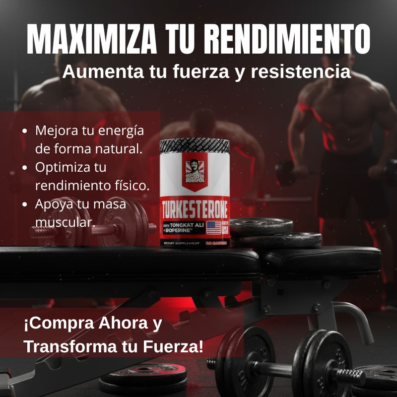 Turkesterone Bioperine para Hombres