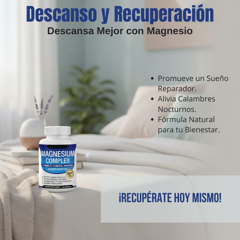 Suplemento complejo de Magnesio