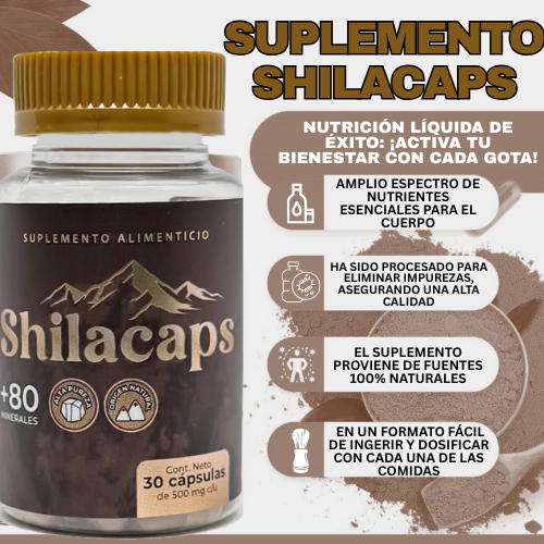 Shilacaps: Suplemento Alimenticio