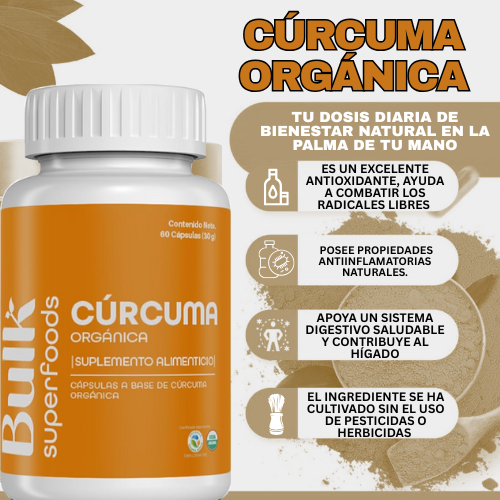 Suplemento Alimenticio a Base de Curcuma