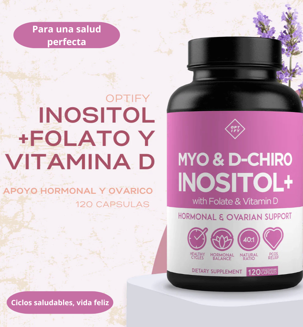 Suplemento de Mioinositol y D Chiroinositol