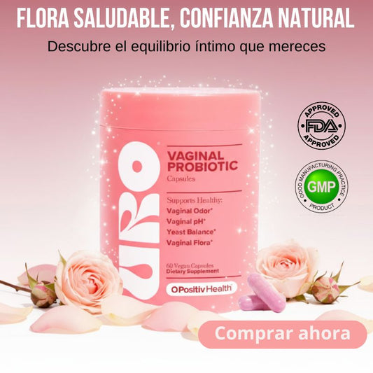 Cápsulas probióticas vaginales URO