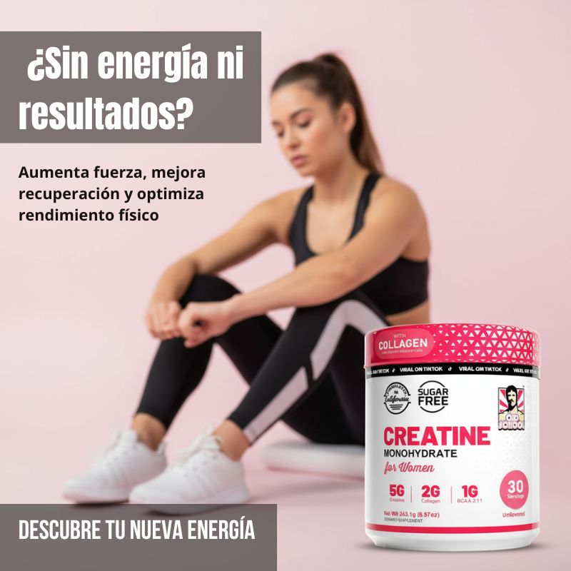 Creatina para mujeres