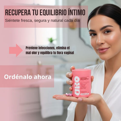 Cápsulas probióticas vaginales URO
