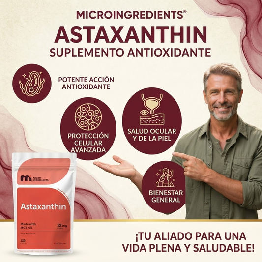 Suplemento Antioxidante Astaxanthin