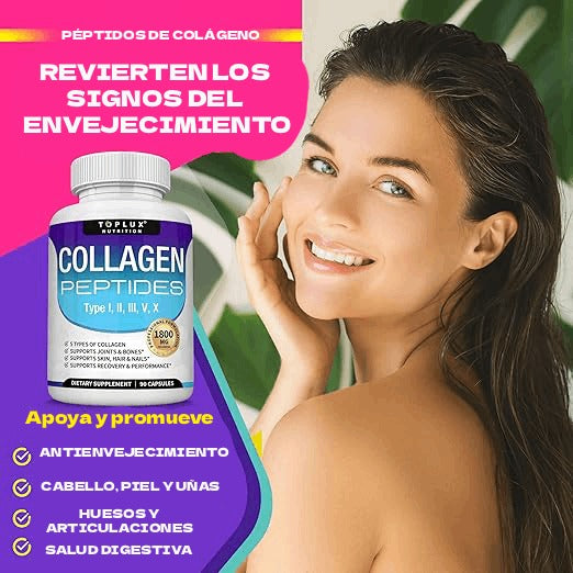 Capsulas de Colágeno: Reduce las Arrugas e Hidrata la Piel