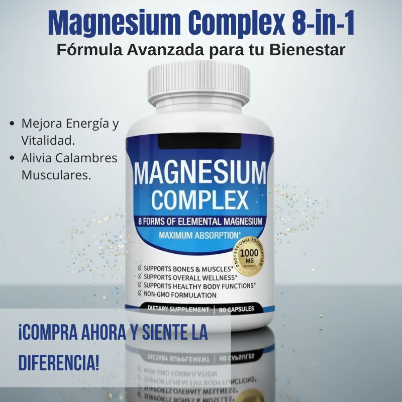 Suplemento complejo de Magnesio