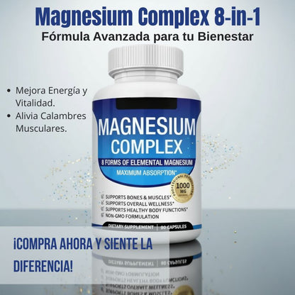 Suplemento complejo de Magnesio