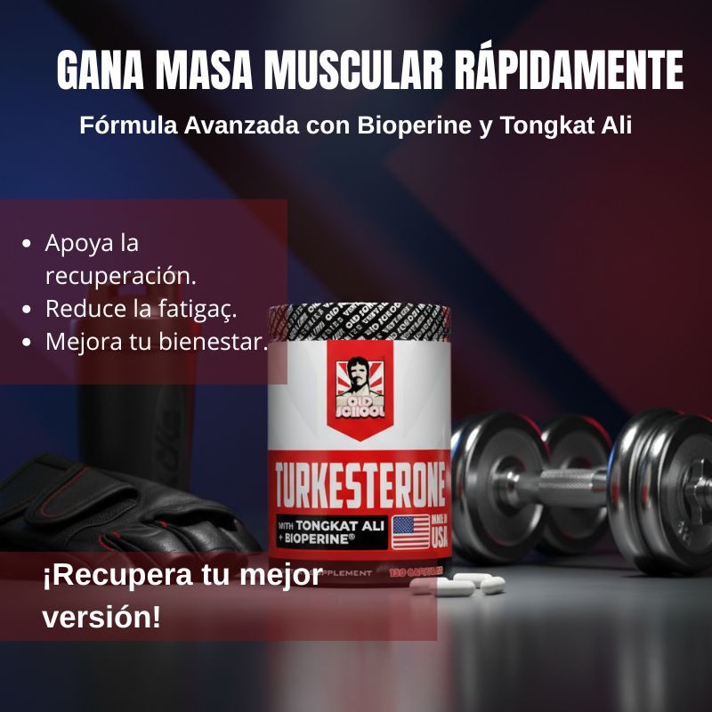 Turkesterone Bioperine para Hombres