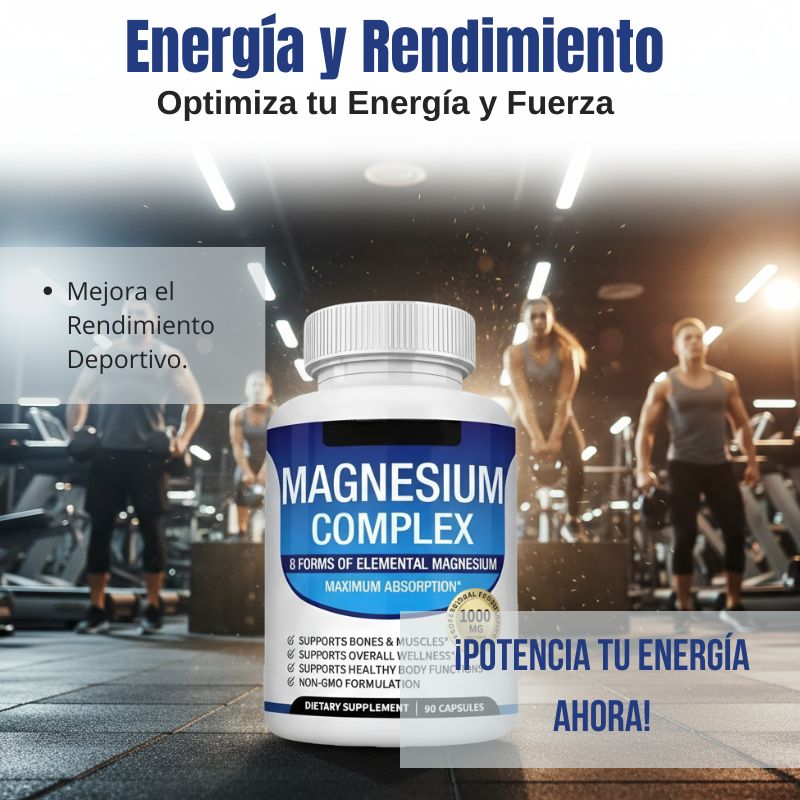 Suplemento complejo de Magnesio