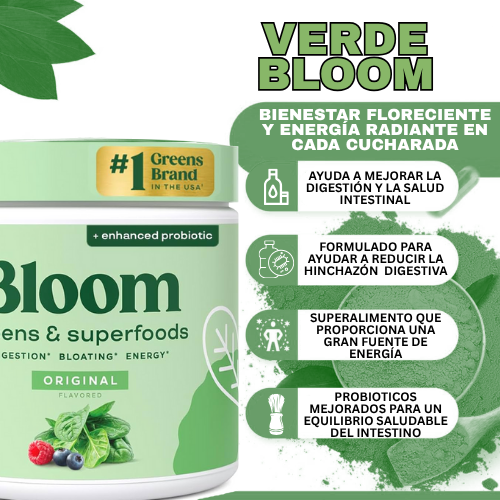 Polvo de Nutrición Verde Bloom